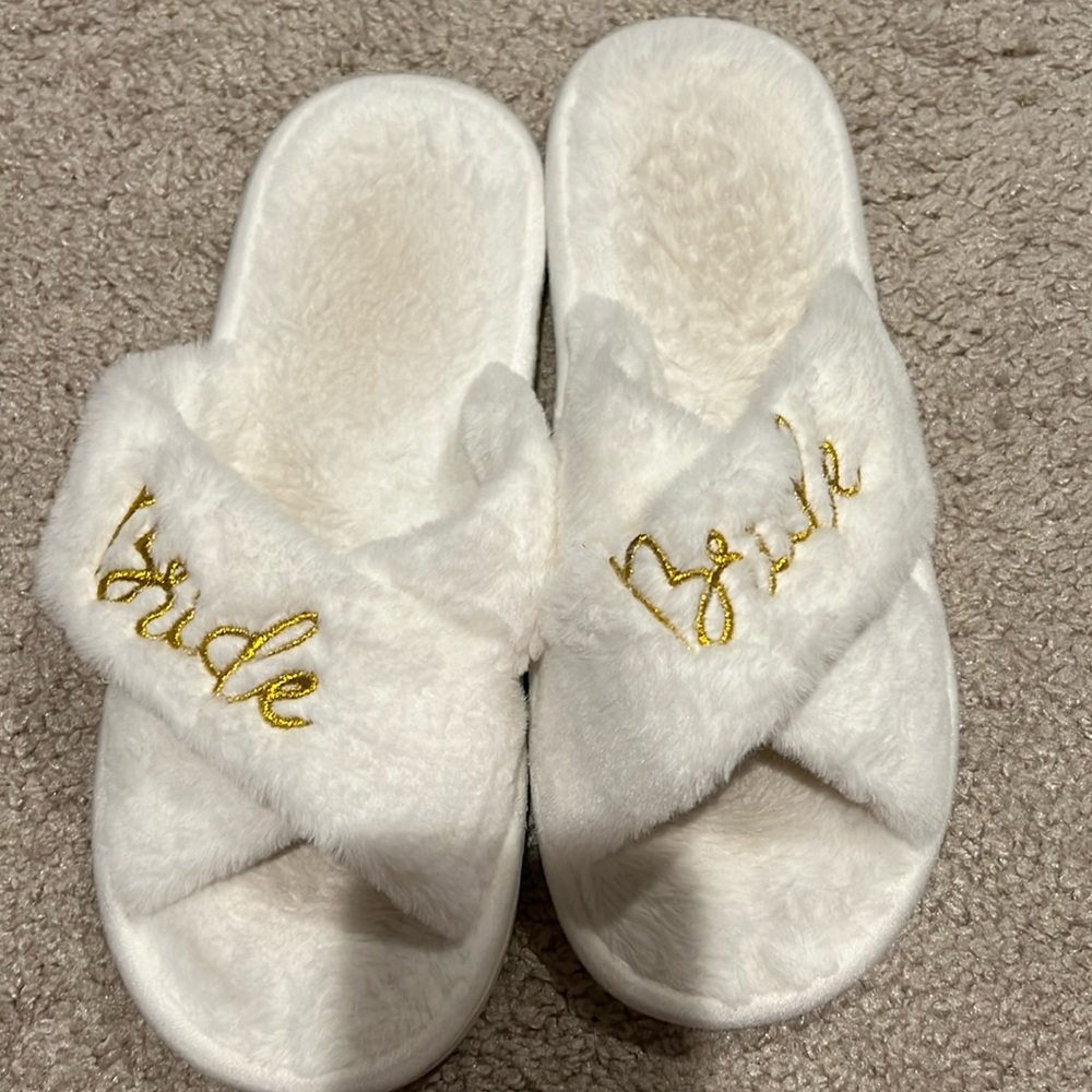 Bride slippers
